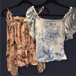 ASTR the Label & Shein boho blouse